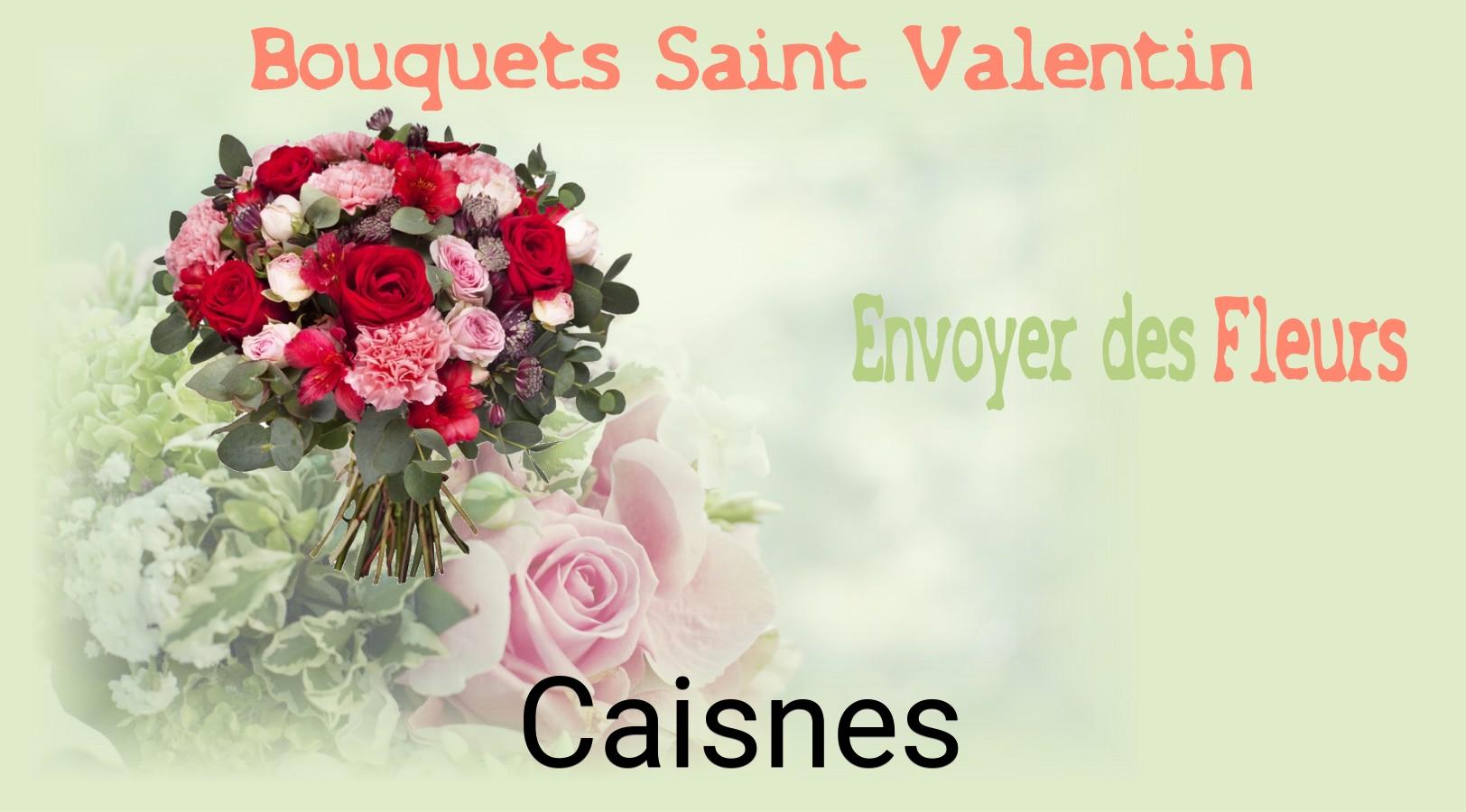 Roses de Saint-Valentin livrées à Caisnes